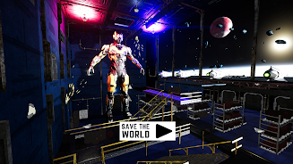 Iron Robot hero man mech fight ဖန်သားပြင်ဓာတ်ပုံ 1