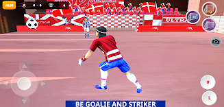 Goalie Wars Football Indoor 螢幕截圖 1