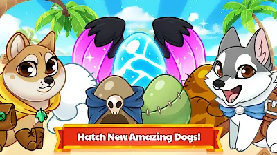 Dungeon Dogs - Idle RPG Tangkapan skrin 0