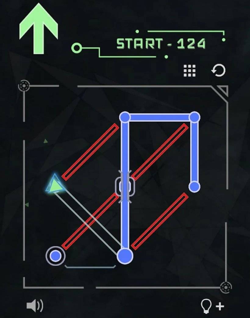 Link All gameplay screenshot showcasing clean line-drawing mechanics connecting nodes