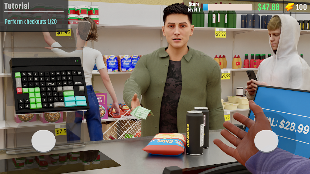 Supermarket Simulator 3D Store 螢幕截圖 2
