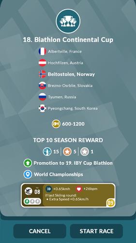 Biathlon Manager 2023 스크린샷 3