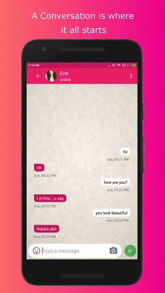 Stranger Chat And Date - Online Random Chat Rooms Schermafbeelding 2