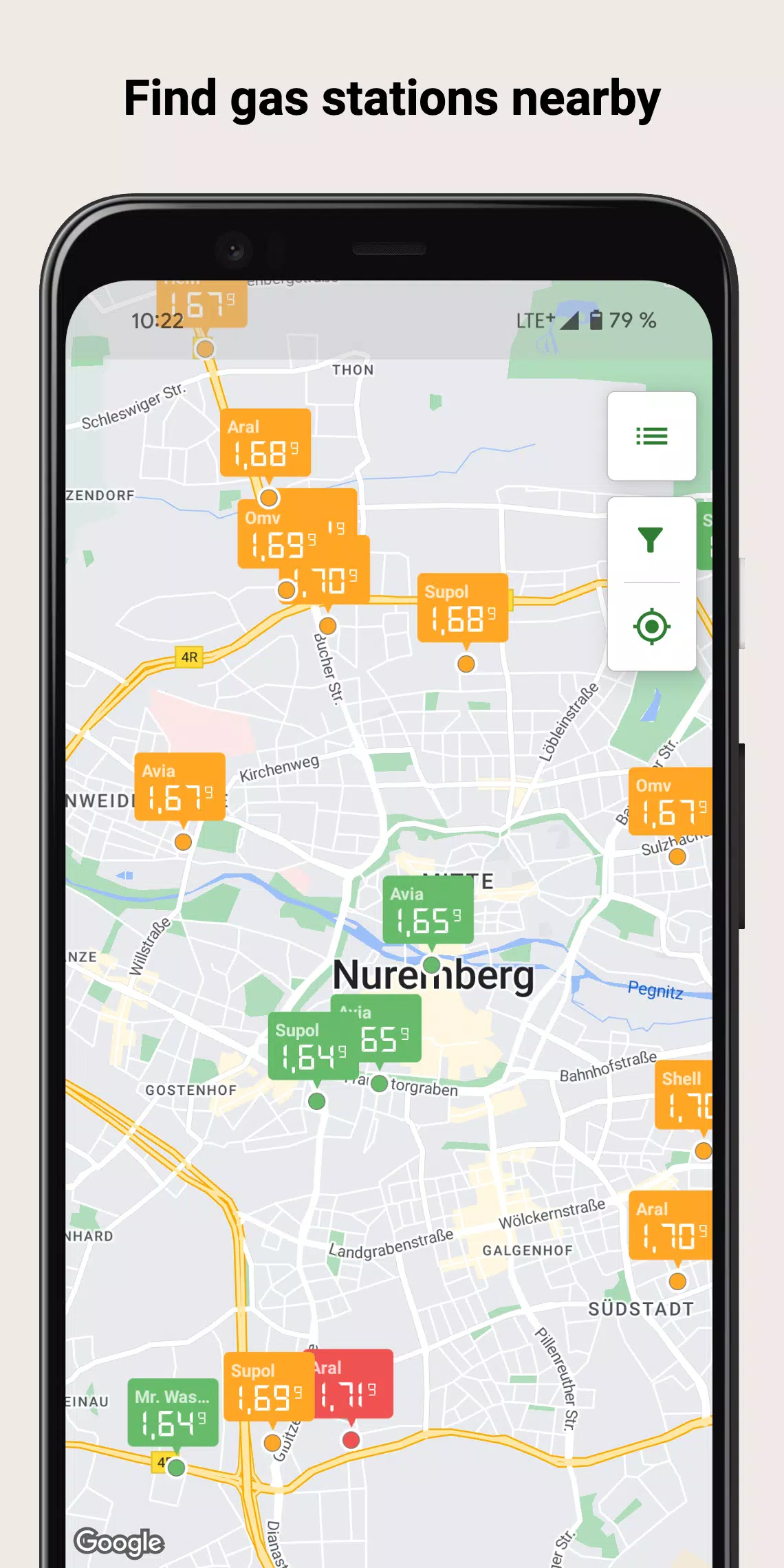 Gas Prices (Germany) 螢幕截圖 1