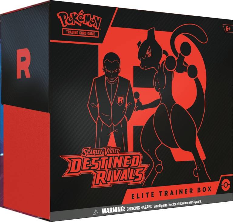 Envoltura de la expansión Pokemon TCG Destined Rivals