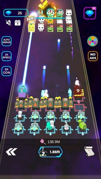 Fireline Merge Defense 3D Mod ဖန်သားပြင်ဓာတ်ပုံ 3