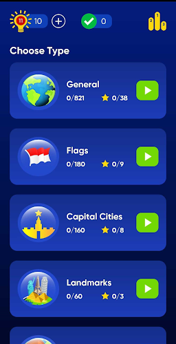 Geo Quiz: World Geography, Map 螢幕截圖 1