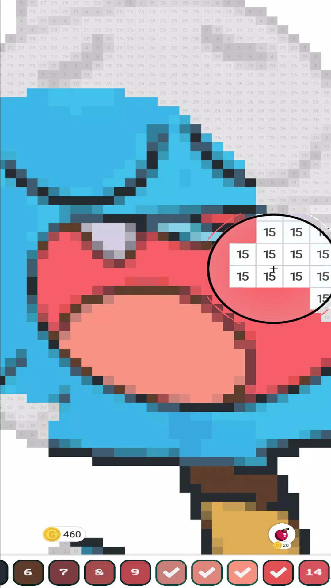 Gumball Pixel Art Coloring Captura de pantalla 3