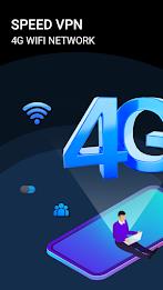 Speed VPN - 4G Wifi Network Captura de pantalla 0