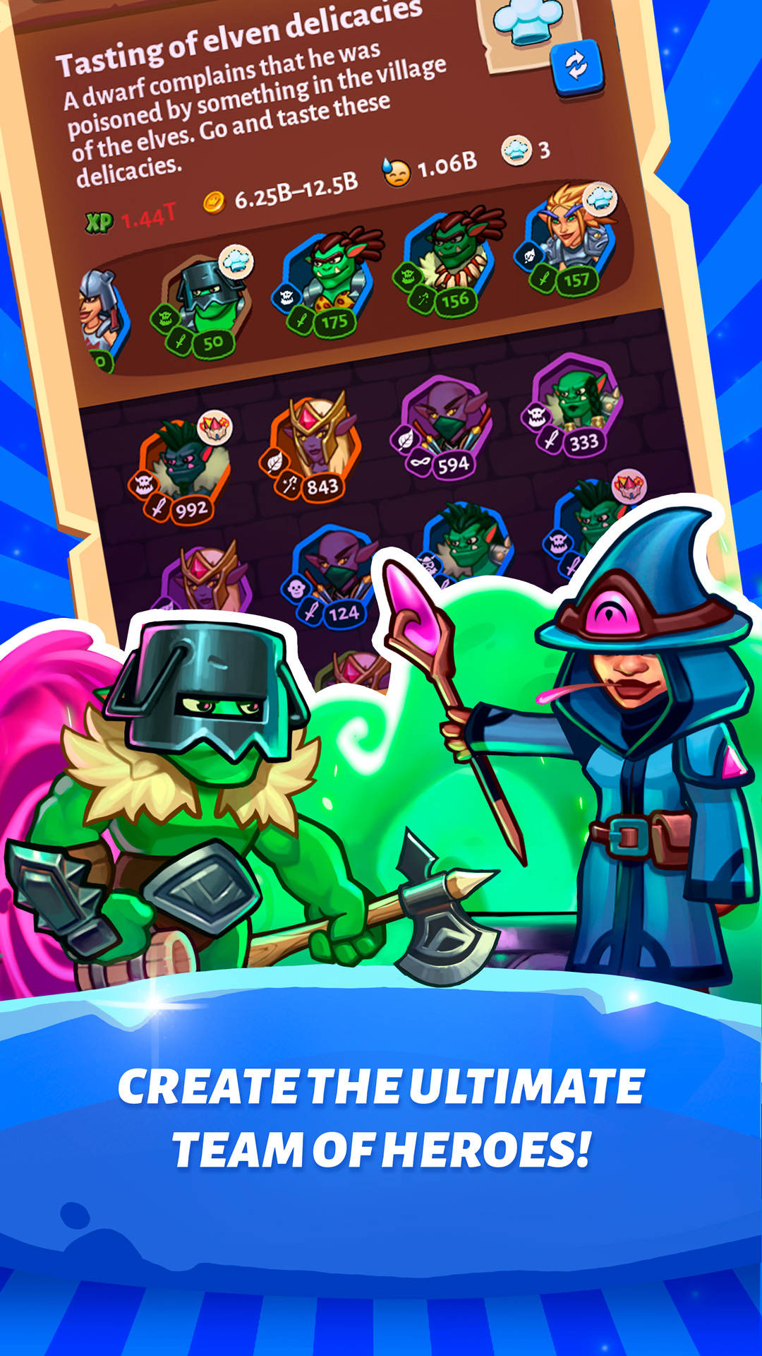 Idle Magic Tower: Heroes 螢幕截圖 2