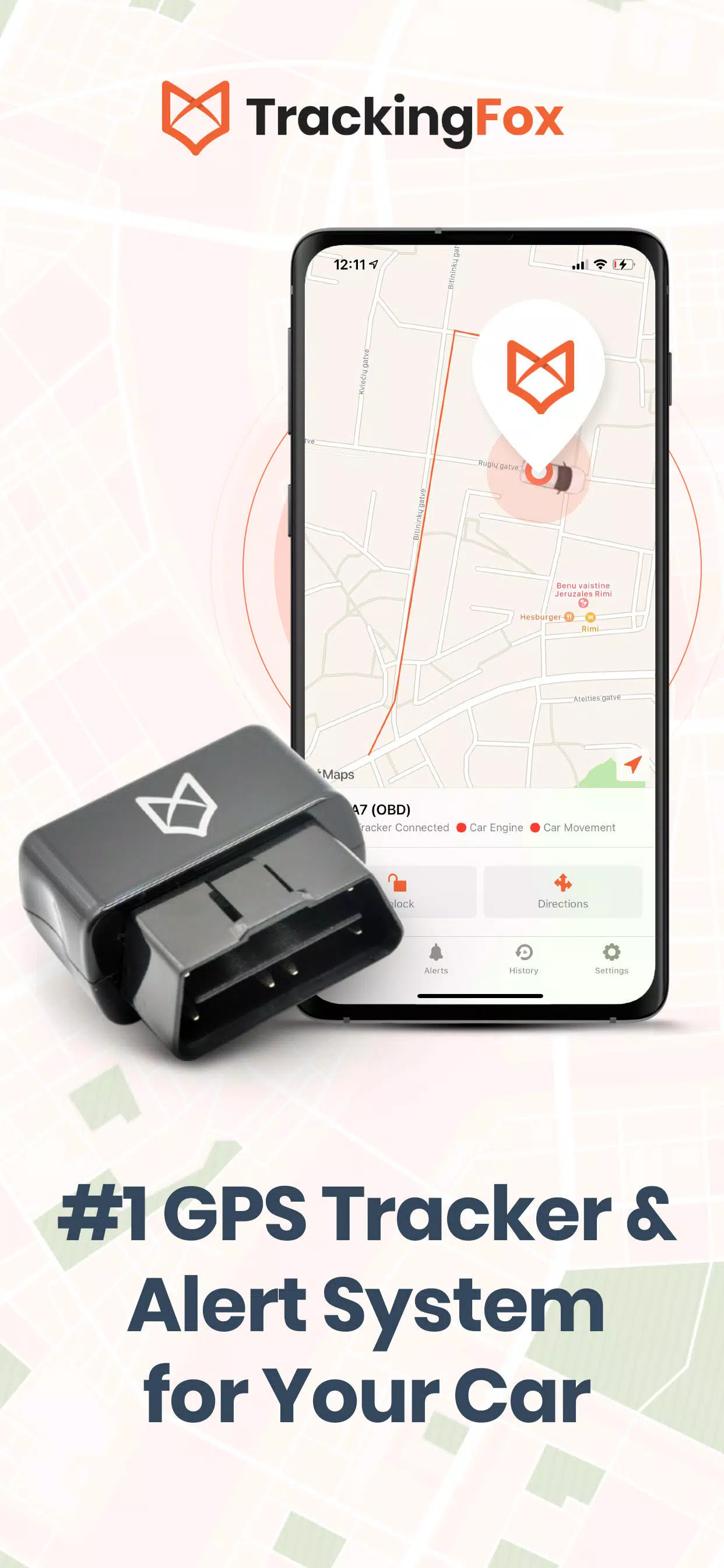Schermata TrackingFox Car GPS Tracker 0