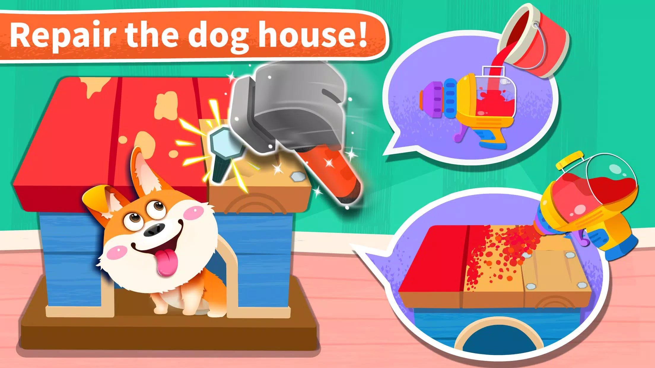 Baby Panda’ s House Cleaning 螢幕截圖 1