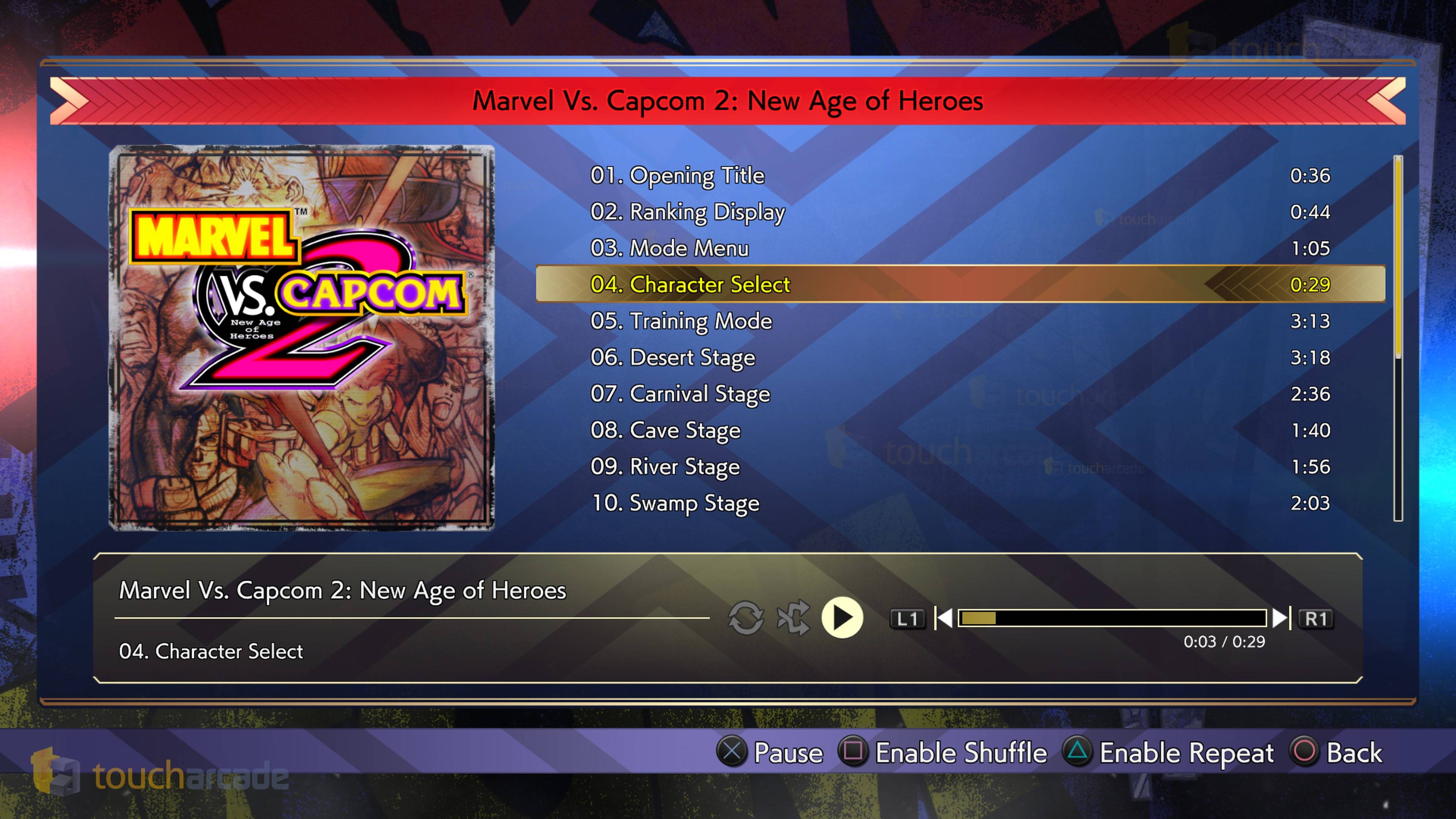 Marvel vs Capcom Fighting Collection Screenshot 5