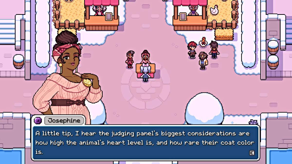 Жозефина на фестивале животных в полях Мистиа