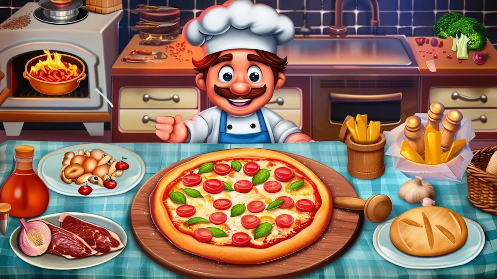 Pizza Maker Cooking Girls Game 螢幕截圖 2