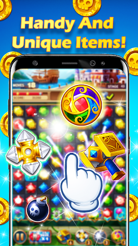 Jewels Crush Fantasy: Match 3 螢幕截圖 0