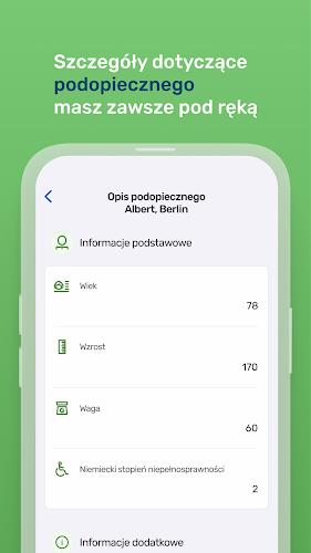Schermata Promedica24 - Strefa opieki 2