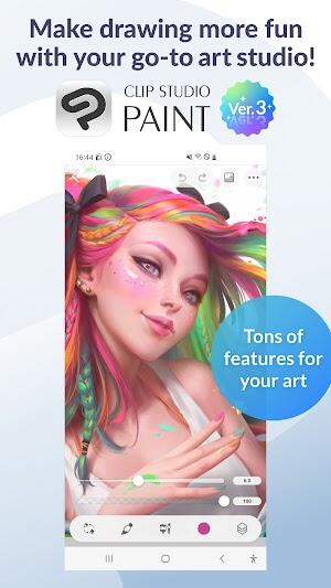 Clip Studio Paint ဖန်သားပြင်ဓာတ်ပုံ 0