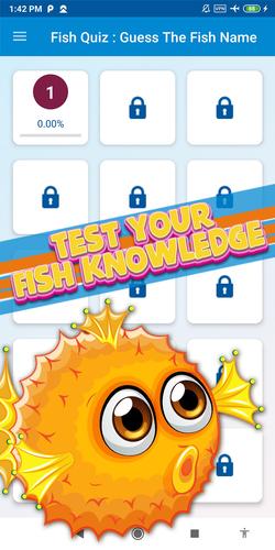 fish quiz games 螢幕截圖 1