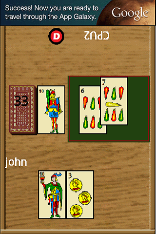 Cards Briscola 螢幕截圖 1