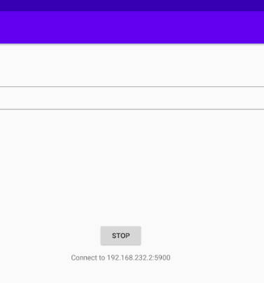Schermata droidVNC-NG VNC Server 2