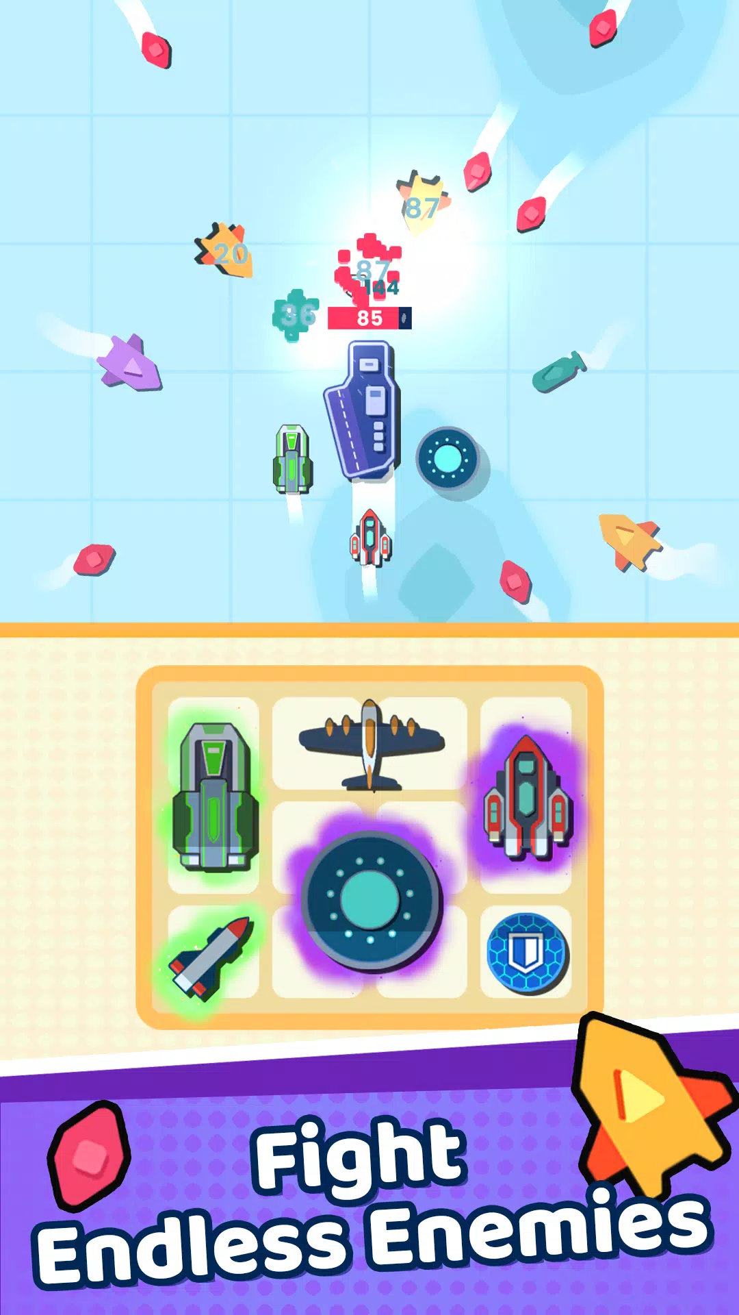 Inventory Merge Combat Zrzut ekranu 1