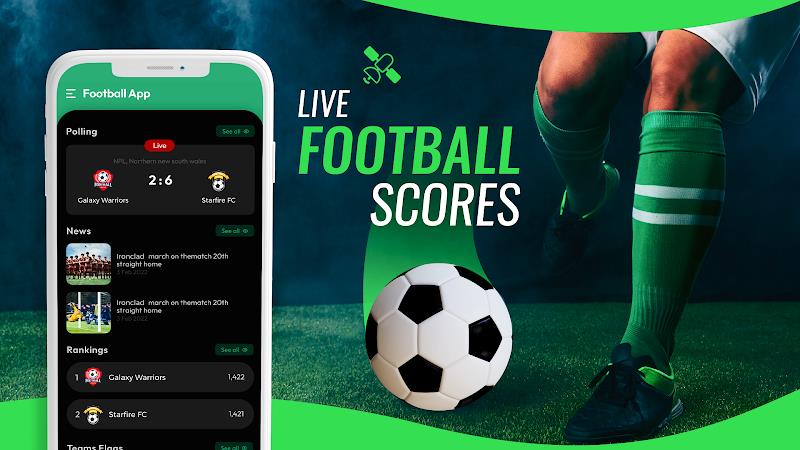 Live football: Live Soccer Screenshot 0