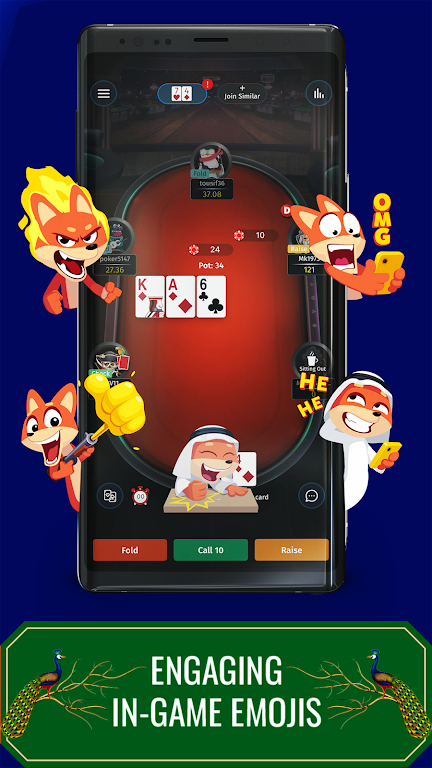 PokerBaazi: Practice Poker 螢幕截圖 0