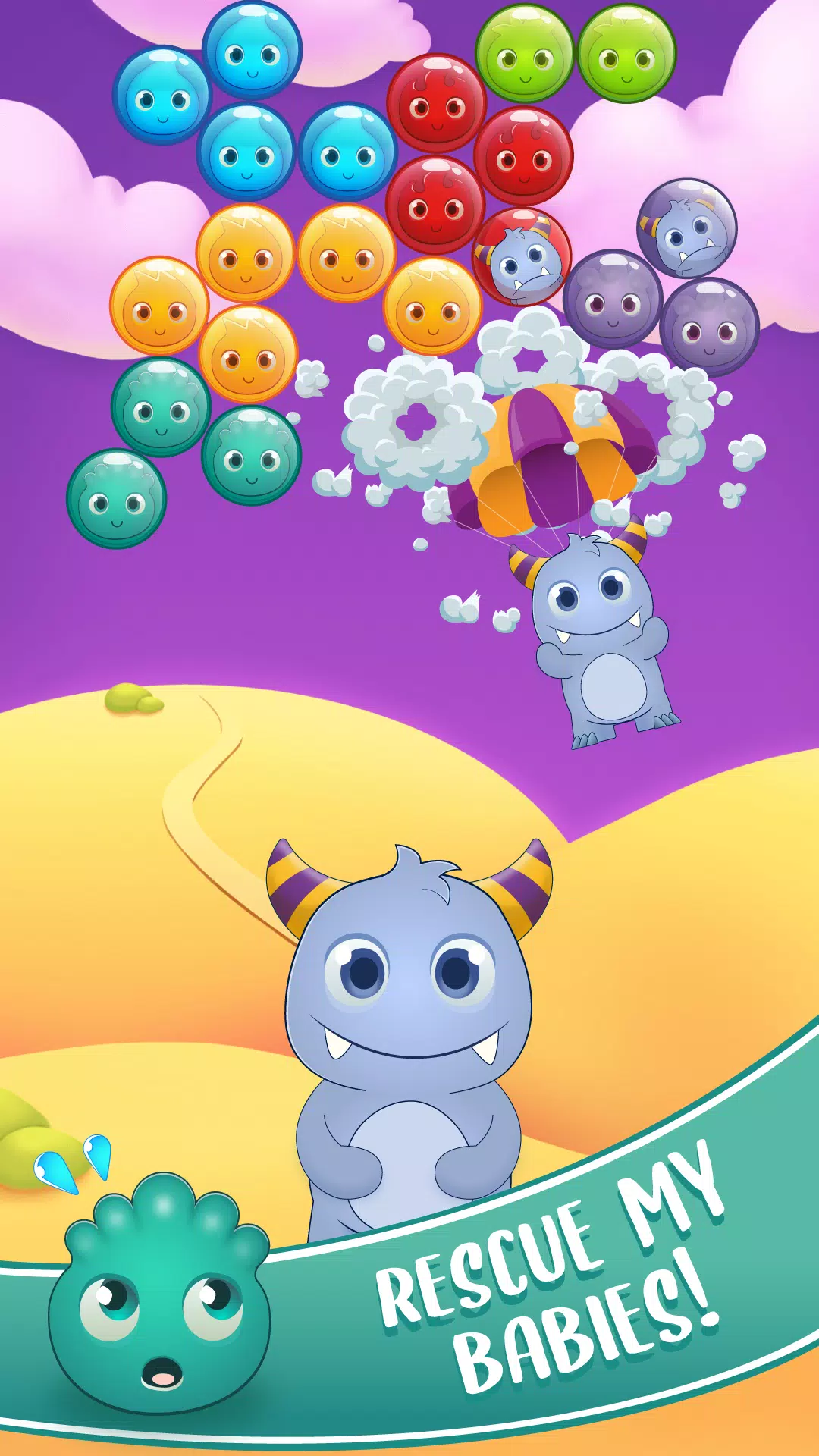 Bubble friends rescue ဖန်သားပြင်ဓာတ်ပုံ 2