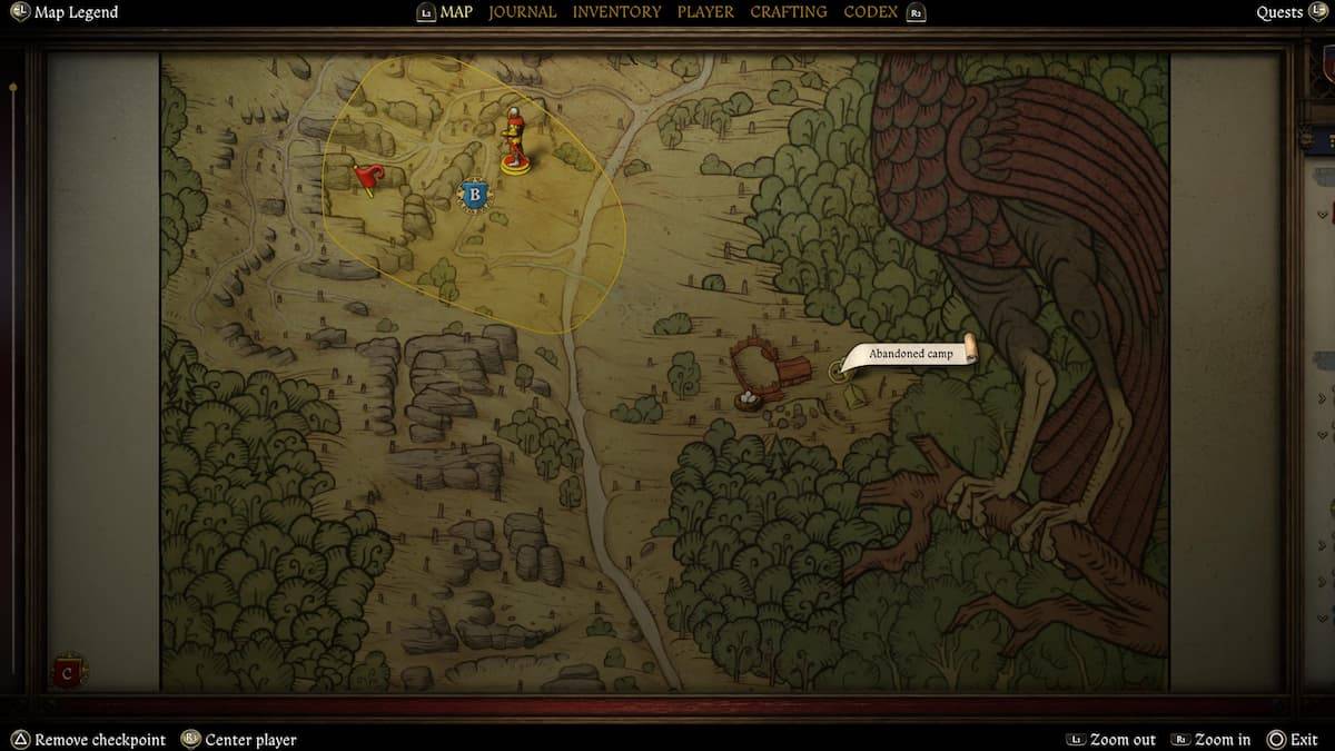 Locating evidence