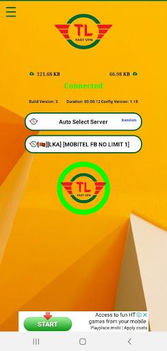 TL FAST VPN (MOD) 螢幕截圖 1
