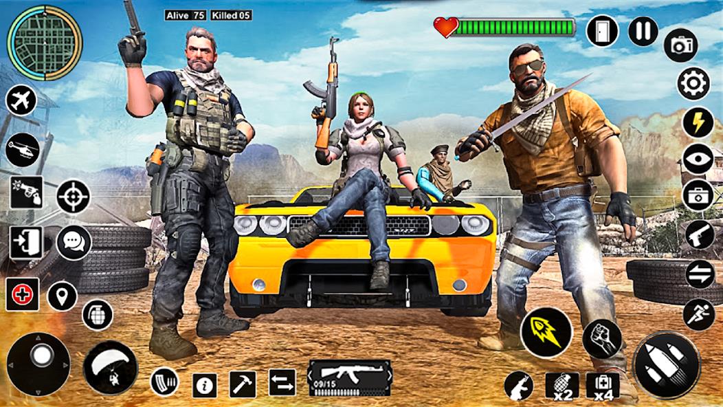 Commando Shooting Strike Games Mod应用截图第3张