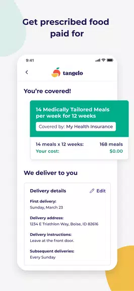Tangelo - Get Food Prescribed! Captura de tela 3