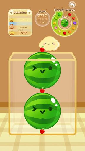 Watermelon Merge:Fruit Puzzle 螢幕截圖 1