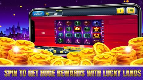 Lucky Lands Slots Money Casino 螢幕截圖 3
