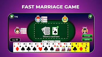 Marriage Card Game 螢幕截圖 1