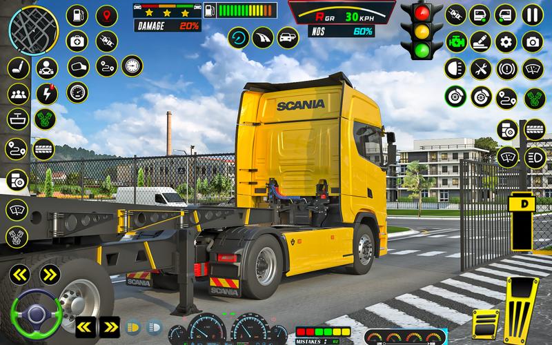 Cargo Truck Driving Game 2024 螢幕截圖 1