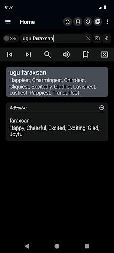 English Somali Dictionary 螢幕截圖 1