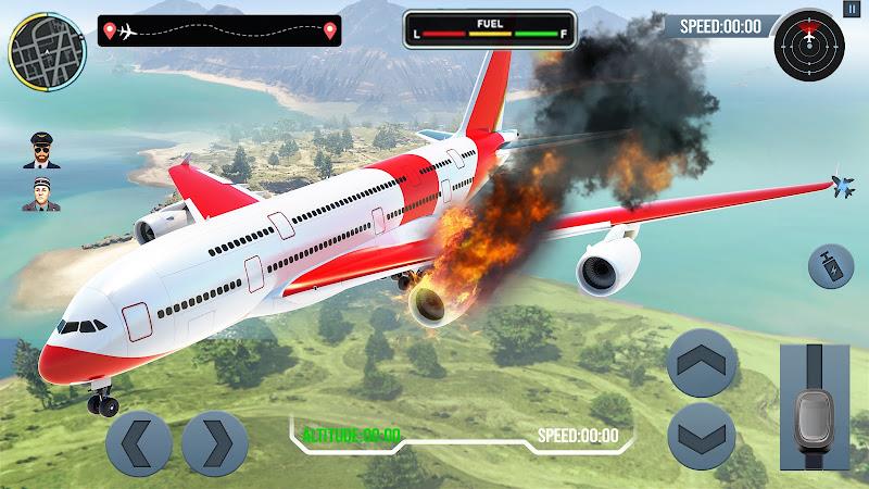 Airplane Simulator Plane Games Tangkapan skrin 3