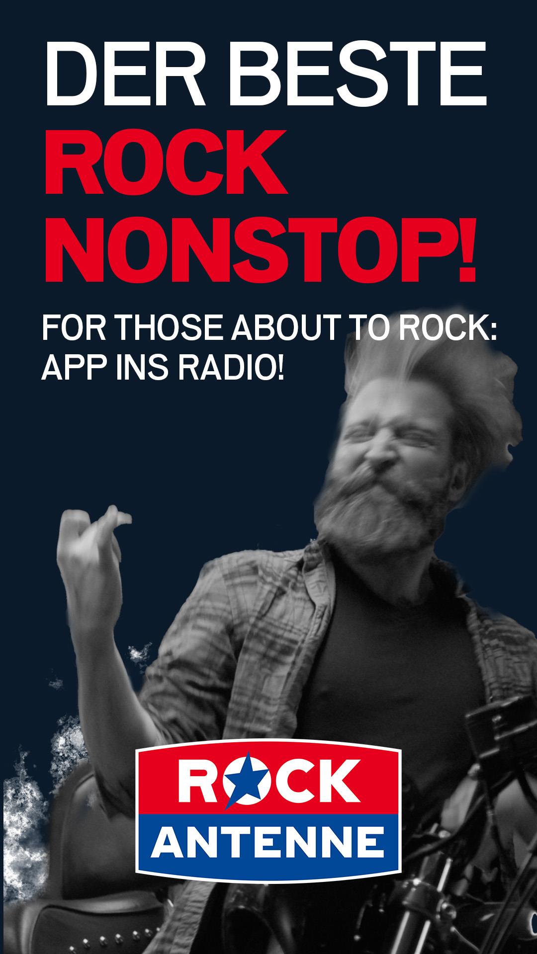 ROCK ANTENNE - Rock nonstop! Schermafbeelding 0