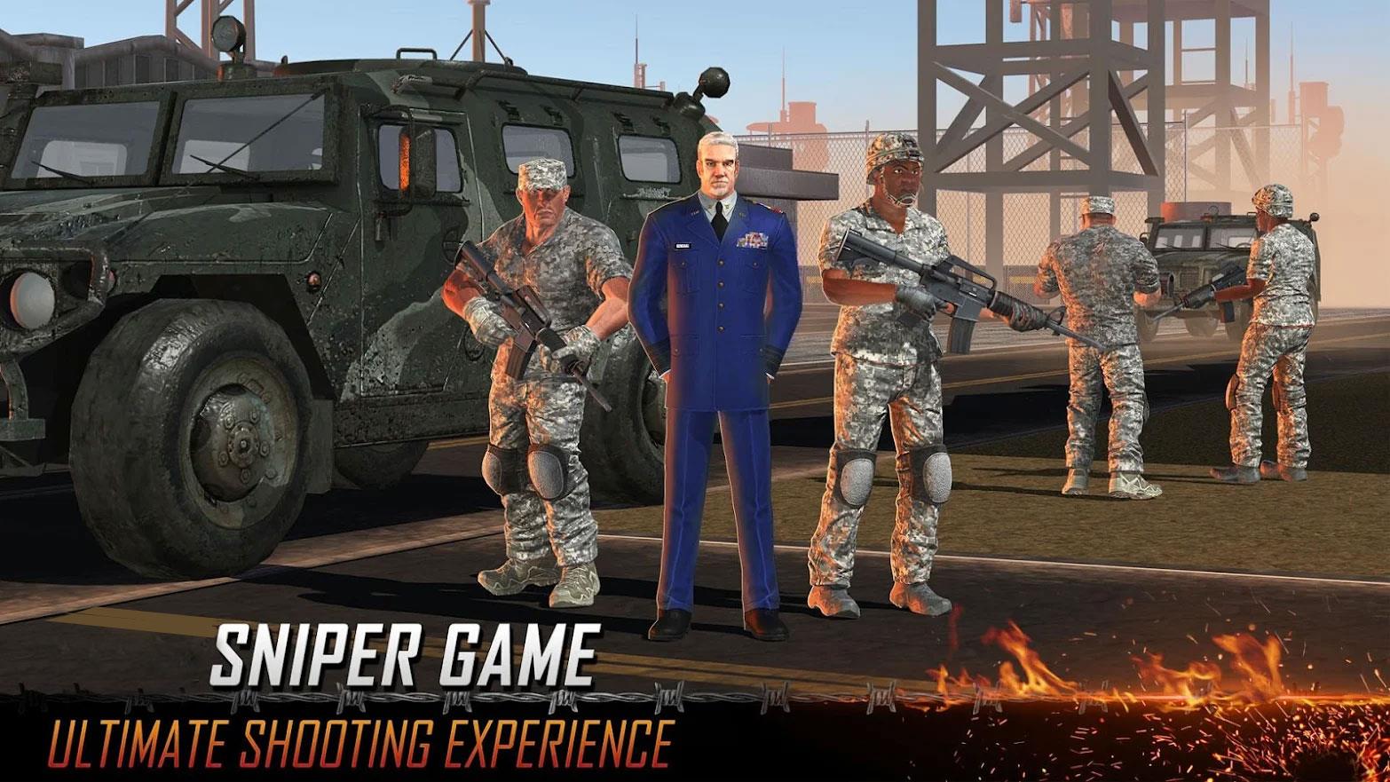 Army Sniper Gun Games Offline Screenshot 1