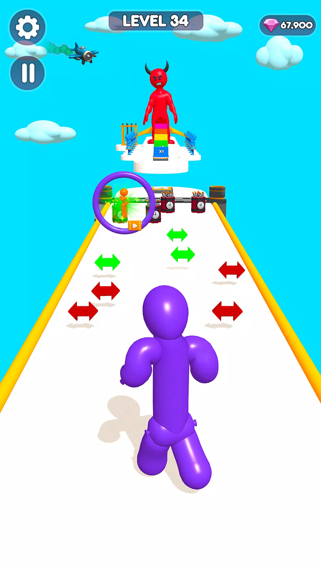Screw-Man Rush 3D 螢幕截圖 2