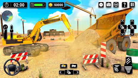 Heavy Sand Excavator 3D Sim 螢幕截圖 3
