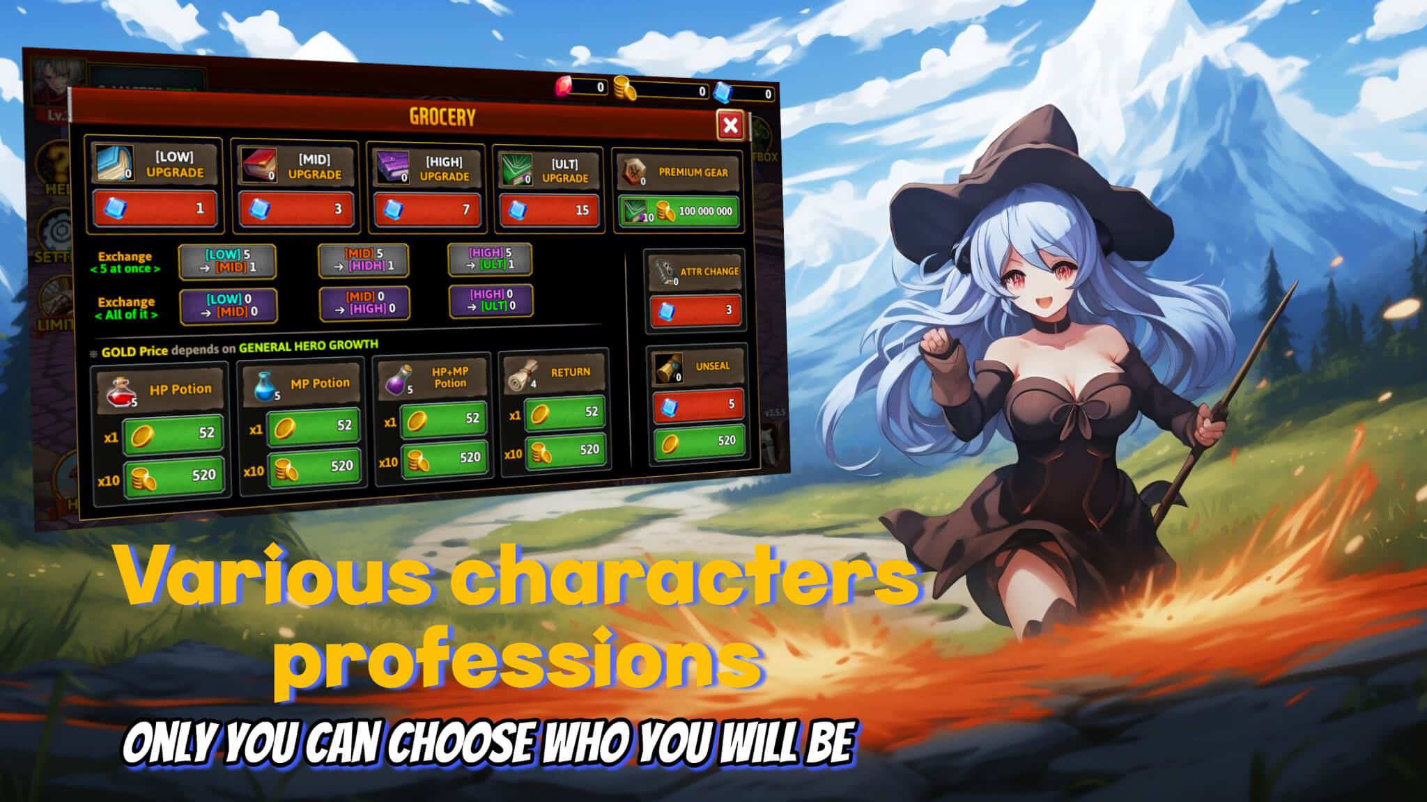 Darkside Dungeon roguelike rpg Tangkapan skrin 3