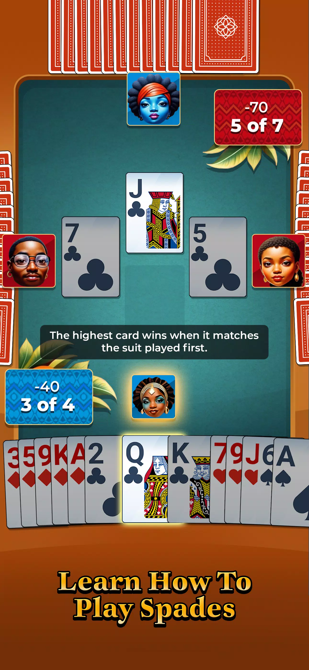 Spades Pop 螢幕截圖 0