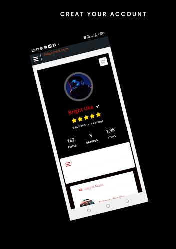 Upload Music On Internet 螢幕截圖 1