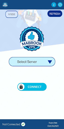 Mabrook Vpn Zrzut ekranu 1