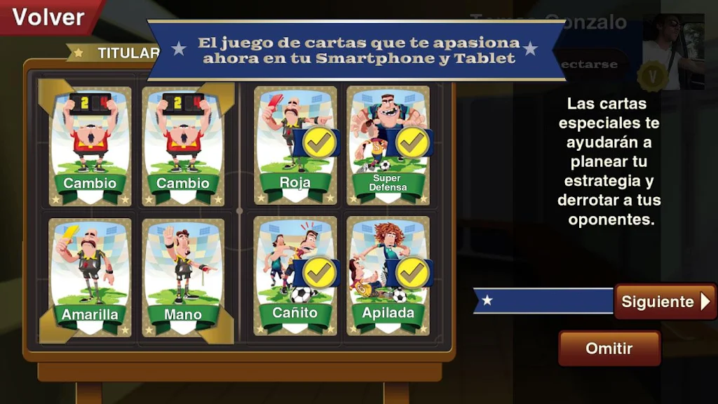 Carta Fútbol Club Captura de tela 1