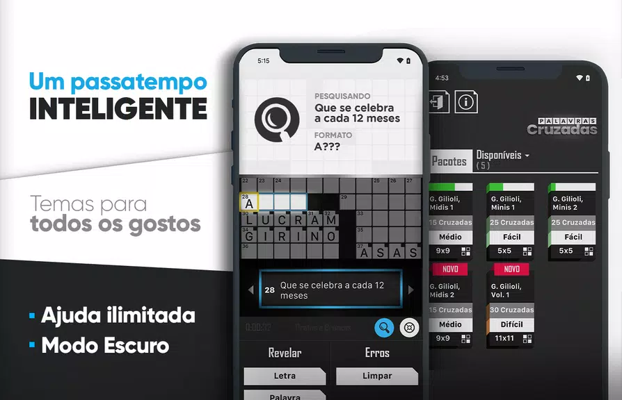 Palavras Cruzadas em Português Capture d'écran 1
