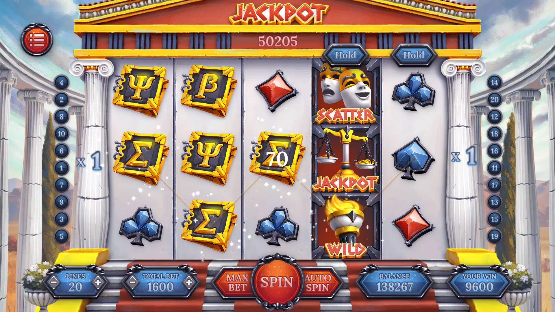Schermata Gold Voyage Slots casino games 1